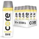 CORE Hydration+ Immunity, Lemon Extract Nutrient Enhanced Water with Vitamin C and Zinc, 23.9 Fl Oz Bottle (Pack of 12) BEST BY DECEMBER 2025