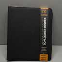 X PRO Toploader Binder | Holds 252 Toploaders | 20 Toploaders INCLUDED | 9-Pocket | Ringless Double-Sided Pockets for TCG, Sports | Premium Top Loader Storage (Black)