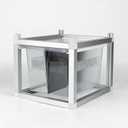 13x10x8 Stackable Reptile Rack, 6-Level, Removable Divider, Ventilated