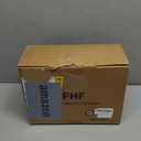 PHF 100% Cotton Waffle Duvet Cover Queen Size, Soft Breathable Cotton Bedding Duvet Cover Set for All Season, Weave Luxury Textured Design for All Home Decor, 3 Pieces, 90"x90", Dark Grey