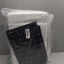 Yangbaga 24Pcs Glass Spice Jars with Labels-4OZ Wood Lid Square Spice Containers with Pepper Grinder Lids &Funnel,Seasoning Jars for Rack Cabinet Drawer