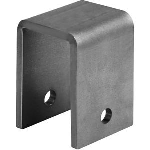 2 PCS Weld On Trailer Leaf Spring Hanger Front/Center/Rear Hanger for Double Eye Springs, Fit 2" Springs 4-3/8" Tall - 9/16" Bolt Hole
