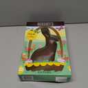 HERSHEY'S Solid Milk Chocolate Bunny, Easter Candy Gift Box, 14 oz BB: 02/2027