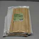 2 x DTmasao 1/2 x 12 Inch 25 PCS Square Dowel Rods Wood Sticks Wooden Dowel Rods Unfinished Bamboo Sticks - for Crafts,Home Decor, Model Making and DIYers