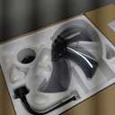 Ensenior Ceiling Fans with Lights and Remote, 20'' Low Profile Ceiling Fan Flush Mount, APP Control, 6 Speed, 3CCT, Quiet Reversible DC Motor, Dimmable Modern Ceiling Fan with Light for Bedroom, Black