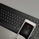 Lenovo 510 Wireless Keyboard & Mouse Combo, 2.4 GHz Nano USB Receiver, Full Size, Island Key Design, Left or Right Hand, 1200 DPI Optical Mouse, GX30N81775, Black