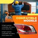 Left Tail Light Assembly Compatible with Altima Sedan 2013-2015