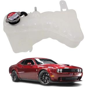 Radiator Coolant Reservoir Bottle compatible with 2015-2023 Dodge Challenger, 2015-2023 Dodge Charger