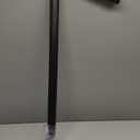 Single Post Handrail, 1-2 Step Handrails-Outdoor Stair Rail-Single Post Wrought Iron Handrail with DIY Tool Kit, 38" H Black Hand Rail Powder Coating for Concrete Steps or Wood Stairs