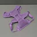BARKBAY Dog Harness No Pull with ID Tag Pocket - Heavy Duty, Reflective, Easy Control for Large Dogs(Violet Purple, S)