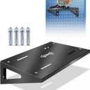 Heavy Duty Metal Pressure Washer Shelf, 20" x 12" Wall Mount Electric Pressure Washer Bracket Shelf, Fit for Garages Workshops Sheds