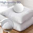 MIULEE 18 x 18 Pillow Inserts (Set of 2) -Decorative Throw Pillows for Couch Sofa with 100% Cotton Covers