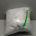 puredownLightweight Down Feather Comforter, Thin Down Fiber Bedding All Season Full/Queen Size Soft Cover Ultra Lightweight Down Fiber Duvet Insert (108" x 88") (White)