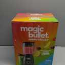 magic bullet Combo Blender, 600W, 48oz Pitcher, 16oz Cup with To-Go Lid, Easy Cleaning, Cross Blade, for Smoothies, Sauces, Shakes, Salsa, Hot Blends, Silver, MBF50200