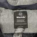 wantdo Men's Waterproof Ski Jacket Warm Winter Snow Jacket Snowboarding Jacket with Hood (Large, Gray)