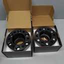 KSP 2inch Wheel Spacers for F150 Expedition Navigator 2015-2025, 6x135 Spacers with Hub Lip Compatible With Lincoln, 50.8mm Forged Spacer with M14x1.5 Stud 87.1mm Center Bore for 6 lug Truck Rim (Black)