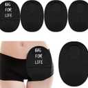 4 Pcs Ostomy Bag Cover Black Stretchy Colostomy Bags Covers Waterproof Ostomy Shower Cover Odor Control Lightweight Colostomy Bags Covers Washable Pouch Liner for Ileostomy Care Protector Supplies