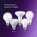 PHILIPS LED 60W A19 8-Pack Ultra Definition Daylight (5000K) 800 Lumen (8W = 60W) Dimmable Frosted Flicker-Free Light Bulbs