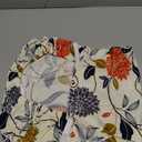 Gute Stretch Printed Chair Seat Covers with Elastic Ties and Button, Removable Washable Dining Upholstered Chair Protector Seat Cushion Slipcovers for Dining Room, Office (Flower, Pack-8)