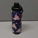 Cute Axolotl 18oz Sports Insulated Water Bottle Double-Wall Vacuum Stainless Steel Reusable Leak & Sweat Proof Sports Water Kettle For Fitness Gym Outdoor School