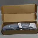 JMT 180 Degree 64GBS PCIE 5.0 X16 Graphics Card Extension Cable GEN5 Braided Mesh Harness Riser for AI Server Graphics Card Bendable GPU Adapter 16AB5 (Right Out Right in,30CM)