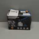 Paint Sprayer 1000W High Power Electric Spray Paint Gun with Adjustable Spray Width Knob,1400ML Container,4 Nozzles & 3 Patterns,Easy to Clean for Furniture Cabinets House Painting Blue