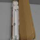 ALLZONE Heavy Duty Tension Shower Curtain Rod 28-42 Inches for Bathroom, Window, Non-Slip, Adjustable with Strong Spring Pole for Closet, Doorway, No Rust, No Drilling, White