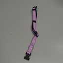 Reflective Dog Collar Padded with Soft Neoprene Breathable Quick Release Basic Dog Collars for Puppy Small Dogs Lavender (S:width 5/8"neck 10.5-16")