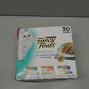 Purina Fancy Feast Seafood Classic Pate Collection Grain Free Wet Cat Food Variety Pack - (Pack of 30) 3 oz. Cans (EXP 05/11/28)
