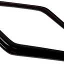 TuningPros WV-067-7 - Juego de 2 piezas de deflector de visera para ventana, color humo oscuro