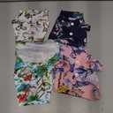 Weewooday 4 Pieces Pet Summer T-Shirts Hawaii Style Floral Pet Dog Shirt Breathable Cool Clothes Beach Seaside Puppy Sweatshirt for Small Puppy (Floral Style, Medium)