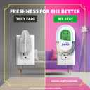 Febreze Plug In Air Freshener, "Wicked: For Good" Limited Edition Odor-Fighting Scented Oil Refill, Air Fresheners for Home and Bathroom and Kitchen, Long Lasting, Wicked Beautifical Blossom, 2 Count