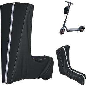 Electric Scooter Cover, 1680D Heavy Duty Waterproof and Dustproof Oxford Cloth, UV Resistant & Anti-Scratch, Includes Storage Pouch, A Better Fitting Electric Scooter Cover (Gray, 54x8x52 inch)