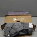 Heated Blanket Electric Blanket,Cozy Faux Rabbit Fur & Soft Flannel Warm Heater Throw Blanket with 5 Fast Heating Levels &10Hours Auto-Off Over-Heat Protection50" x 60" (Grey)