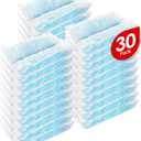 Disposable Microfiber Feather Duster Refills, Multi-Surface Duster Compatible with Swiffer Dusters Handle, 30 Count, Unscented