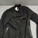 PRETTYGARDEN Women's Faux Suede Jackets 2026 Fashion Fall Clothes Long Sleeve Open Front Cropped Coat Outwear (Medium, Black)