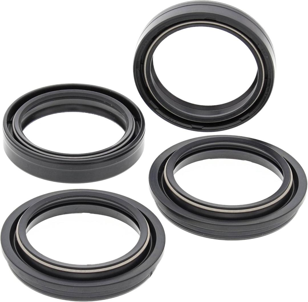 All Balls Racing 56-139 Fork & Dust Seal Kit Compatible with/Replacement for Honda Suzuki Triumph