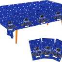 5 x Labrostar Graduation Decorations 2026 Graduation Tablecloths Congrats Grad Table Cover 54"x108" for Class of 2026 Graduation Party Decorations Supplies 3Pcs Blue