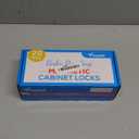 20 Pack Magnetic Cabinet Locks Baby Proofing - Vmaisi Children Proof Cupboard Drawers Latches - Adhesive Easy Installation (Standard)