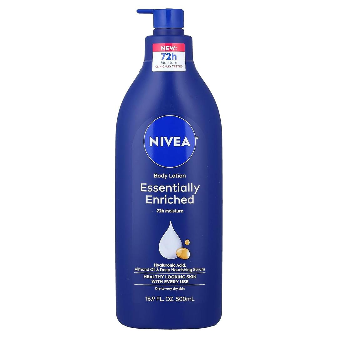NIVEA Essentially Enriched Body Lotion 16.9 Fluid Ounce