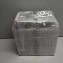 Goiio 25 Pcs Clear Hoagie Container, 7.3 x 4.9 x 3.8 inch Plastic Hinged Food Container, Disposable Clamshell Take Out Food Containers for Salads, Hamburger, Fruit, Cake, Cookie, Sandwiches