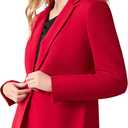 Kasper Women's Stretch Crepe One-Button Blazer, Size 6