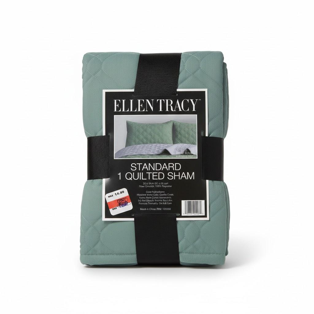 ELLEN TRACY  Standard 1QUILTED SHAM 20x26IN