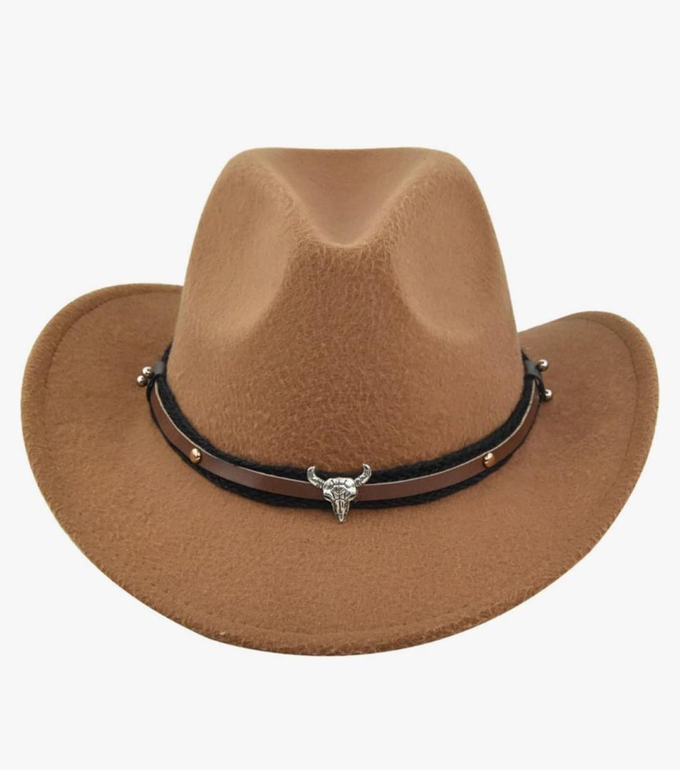 Cowboy Hats for Women Classic Mens Cowgirl Hat Wide Brim Western Hats Panama Fedora Hat  Cowboy Hats for Women Classic Mens Cowgirl Hat Wide Brim Western Hats Panama Fedora Hat