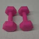 RBX HEX DUMBBELL SET PINK 2LB EA