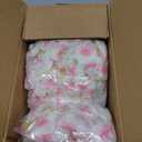 YRIOWMI 10PCS 59FT Artificial Silk Cherry Blossom Garland, Hanging Sakura Flower Vines for Wedding Party Home Arch Office Sakura Decor (Light Pink)