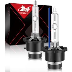 WinPower 35W D2S HID Xenon Headlight Replacement Bulbs 8000K, Pack of 2
