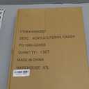 Mud Pie Acrylic Utensil Caddy; 13" x 14"