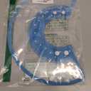 Pet Cone Recovery Dog Cone Adjustable Dog Collar Clear Padded Collar with Breathable Soft Edge, Plastic Puppy Cone Protect The Neck Surgery Recovery, Designed for Cats and Puppies (Small, Blue)