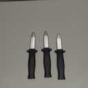 Sumind 3 Pieces Retractable Fake Knife Retractable Prop Knife Gag Magic Toy Fake Dagger Halloween Joke Disappear Blade Trick for Playing Joke